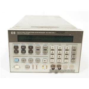 HP 8904A DC 600kHz Multifunction Synthesizer / Generator OPT 006 H16