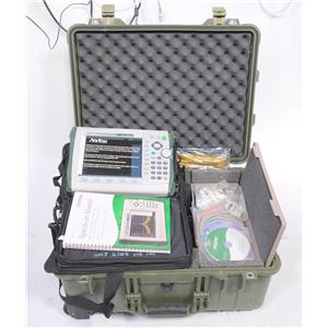 Anritsu MS2721B Spectrum Analyzer 9kHz - 7.1GHz Opt 20 Tracking Generator w Case
