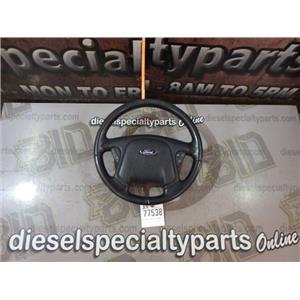 2003 2004 FORD ESCAPE XLT 3.0 L AUTO LEATHER WRAPPED STEERING WHEEL WITH CRUISE