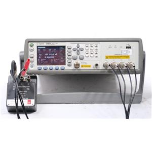 Agilent / Keysight E4980A Precision LCR Meter 20Hz to 2MHz OPT 710