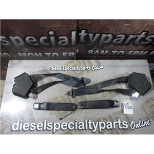 1989 1990 CHEVROLET CORVETTE 5.7 CONVERTIBLE 5.7 AUTO OEM SEAT BELTS (SET) BLACK