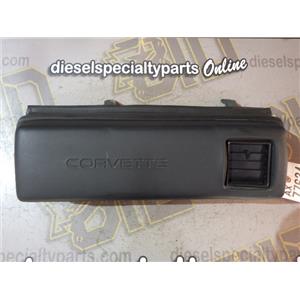 1989 1990 CHEVROLET CORVETTE 5.7 AUTO CONVERTIBLE PASSENGER DASH CRASH PANEL OEM