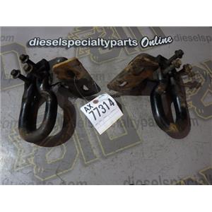 2008 2009 2010 FORD F350 XLT 6.4 DIESEL AUTO 4X4 OEM FRONT TOW HOOKS (SET)
