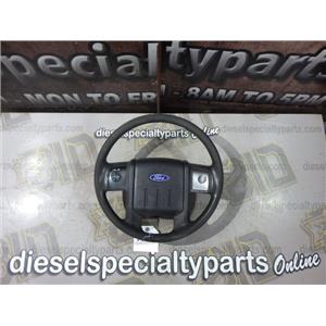 2008 2009 2010 FORD F350 XLT 6.4 DIESEL AUTO 4X4 OEM STEERING WHEEL 6/10