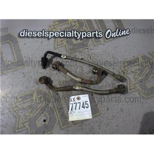 2008 2009 DODGE 6.7 DIESEL ENGINE STEEL BRAIDED OIL LINES TURBO DRAIN FEED
