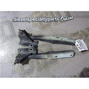 2013 2014 FORD F150 LARIAT 3.5 ECO BOOST AUTO 4X4 OEM HOOD HINGES (SET) BLACK