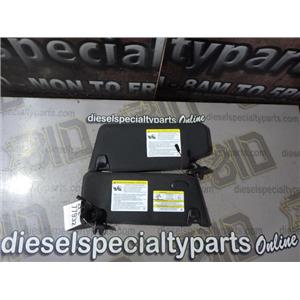 2013 2014 FORD F150 LARIAT 3.5 ECO BOOST AUTO 4X4 SUN VISORS ( SET ) BLACK OEM