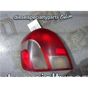2001 2002 TOYOTA ECHO 2DR 4CLY 1.5L MANUAL OEM LEFT DRIVER SIDE TAIL LIGHT LAMP