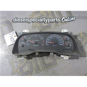 2001 2002 DODGE 3500 2500 EXTENDED CAB SLT 5.9 DIESEL INSTRUMENT CLUSTER KM/H