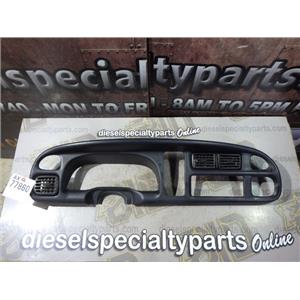 2001 2002 DODGE 3500 2500 EXTENDED CAB SLT 5.9 DIESEL DASHBOARD PANEL - BLACK
