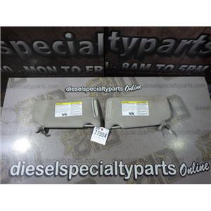 2010 2011 NISSAN ALTIMA SL 2.5 4CLY AUTO SEDAN SUNVISORS ( SET OF 2 ) GRAY