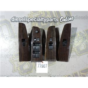 2010 2011 NISSAN ALTIMA SL 2.5 4CLY AUTO SEDAN WINDOW SWITCH SET ( 4 ) WOODGRAIN