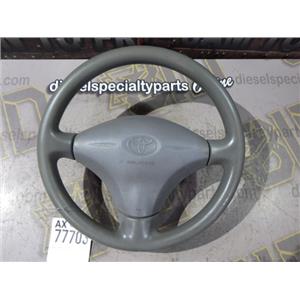 2001 2002 TOYOTA ECHO 2DR 4CLY 1.5L MANUAL STEERING WHEEL ** NOT PERFECT ** OEM