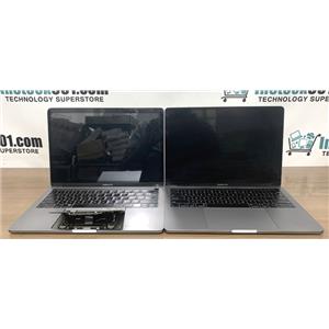 Lot 2 Apple Macbook Pro 13" 2019 A2159 i5 1.4GHz 8gb RAM 128gb SSD No Power