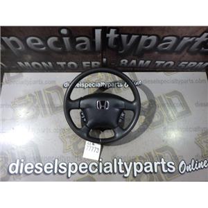 2003 2004 HONDA ODYSSEY 3.5L AUTO VAN STEERING WHEEL  - BLACK OEM