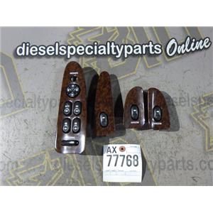 2003 2004 BUICK REGAL SEDAN LS 3.8 V6 AUTO OEM WINDOW / LOCK SWITCHES WOODGRAIN