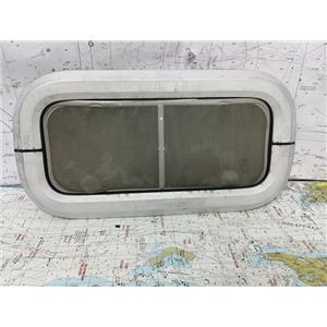 Boaters' Resale Shop of TX 2510 1106.05 LEWMAR #1 OPENING PORT, TRIM & SCREEN