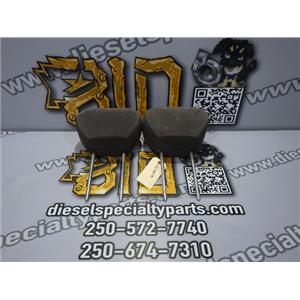 2001 2002 FORD F350 F250 XLT EXTENDED CAB OEM INTERIOR CLOTH HEADRESTS (GRAY)