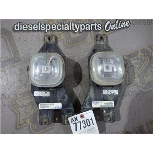 2002 2003 FORD F350 LARIAT CREWCAB 7.3 DIESEL AUTO 4X4 FOG LIGHT SET (2)