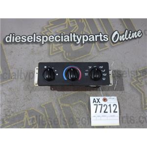2002 2003 FORD F350 LARIAT CREWCAB 7.3 DIESEL AUTO 4X4 HEATER CONTROL MODULE