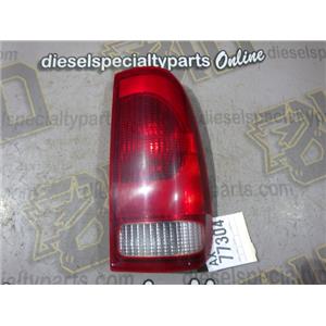 2002 2003 FORD F350 LARIAT CREWCAB 7.3 DIESEL AUTO 4X4 PASSENGER SIDE TAIL LIGHT