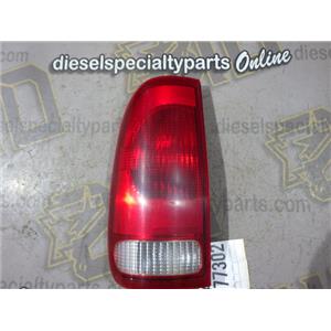 2002 2003 FORD F350 LARIAT CREWCAB 7.3 DIESEL AUTO 4X4 LEFT DRIVER TAIL LIGHT