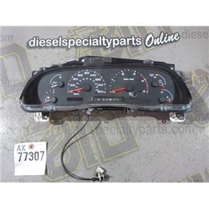 2002 2003 FORD F350 LARIAT CREWCAB 7.3 DIESEL AUTO 4X4 INSTRUMENT GAUGE CLUSTER