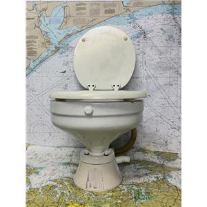 Boaters' Resale Shop of TX 2510 0407.02 JABSCO ELECTRIC (12VDC) MARINE TOILET