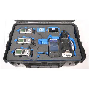 RAE Systems AutoRAE 2 with 3x PGM-6248 MultiRAE Multi Gas Detector Monitors