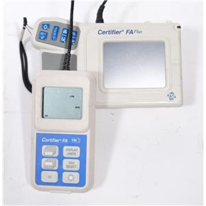 TSI Certifier FA Controller 4078 W/ 4088 D Certifier FA Plus Flow Analyzer