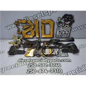 2004 2005 FORD RANGER XLT 4.0 AUTO 4X4 EXTENDED CAB SEAT BELTS SET (BLACK)