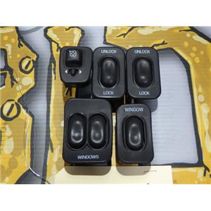 2004 2005 FORD RANGER XLT EXTENDED CAB 4.0 AUTO 4X4 OEM WINDOW / LOCK SWITCHES