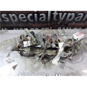 2004 FORD F750 CAB CAT C7 DIESEL 6-SPEED MANUAL EATON OEM DASH WIRING HARNESS