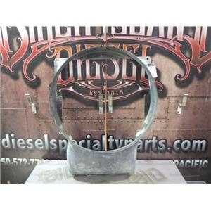 2004 2005 FORD F750 CAB CAT C7 DIESEL 6-SPEED MANUAL OEM RADIATOR FAN SHROUD