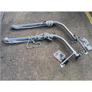 Boaters' Resale Shop of TX 2511 0802.01 KINGSTON DINGHY DAVITS SYSTEM D-352