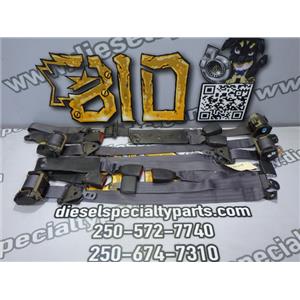 1996 1997 DODGE 3500 2500 EXT CAB SLT 5.9 12V DIESEL (6) PASSENGER SEAT BELTS