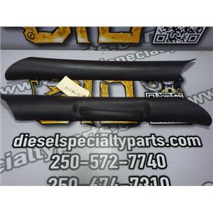 2001 2002 DODGE 3500 REGULAR CAB OEM INTERIOR A-PILLAR GRAB HANDLES CHARCOAL SET
