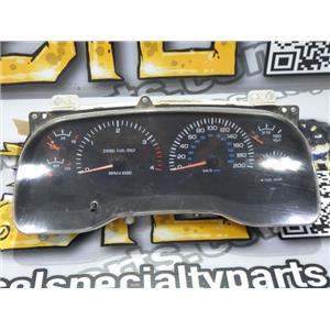 2001 2002 DODGE 3500 5.9 24V DIESEL NV5600 4X4 OEM GAUGE INSTRUMENT CLUSTER KMH