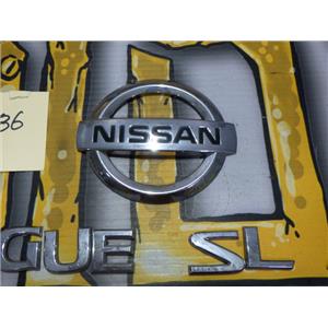 2010 2011 NISSAN ROGUE 2.5 4CLY AWD AUTO SUV OEM EMBLEMS (SET)