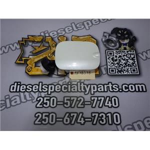 2010 2011 NISSAN ROGUE 2.5 4CLY AWD AUTO SUV OEM FUEL GAS DOOR W/ CAP WHITE