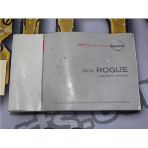 2010 NISSAN ROGUE 2.5 4CLY AWD AUTO SL OEM OWNERS MANUAL
