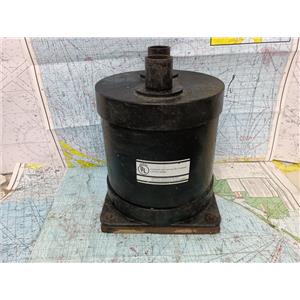 Boaters' Resale Shop of TX 2511 0106.05 WET MUFFLER w 2" TOP IN & OUT HOSE PORTS