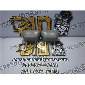 2005 2006 FORD F350 F250 LARIAT 6.0 DIESEL AUTO 4X4 EXT CAB HEAD RESTS - 2 GRAY