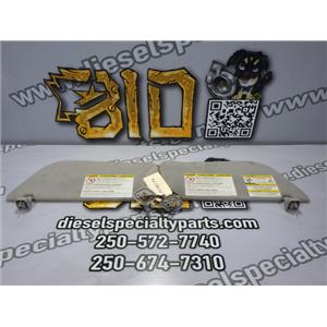 2005 2006 FORD F350 F250 LARIAT 6.0 DIESEL AUTO 4X4 EXT CAB SUNVISORS SET GRAY