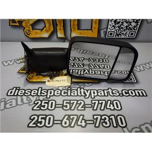1998.5 1999 DODGE 2500 SLT EXT CAB AFTERMARKET PASSENGER SIDE TOW MIRROR HEATED