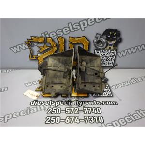 1998.5 1999 DODGE 2500 SLT 5.9 24V DIESEL NV5600 OEM BATTERY TRAYS (SET) HOLDERS