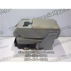 2013 2014 FORD F150 XLT CREWCAB CENTER CONSOLE JUMP SEAT STORAGE (GRAY) CLOTH