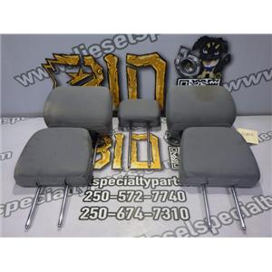 2013 2014 FORD F150 XLT 3.5 ECO BOOST AUTO 4X4 CREWCAB (GRAY) CLOTH HEADRESTS