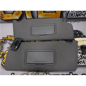 2013 2014 FORD F150 XLT 3.5 ECO BOOST AUTO 4X4 OEM INTERIOR SUN VISORS (GRAY)