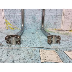 Boaters' Resale Shop of TX 2510 1105.04 RAIL MOUNTED WAKE BOARD BRACKETS(2)
